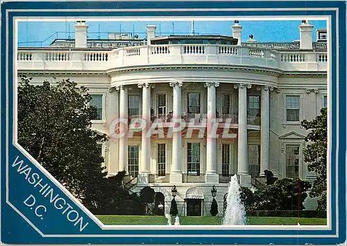 Cartes postales moderne Washington DC The White House official residence of the Presidents of the US since 1800