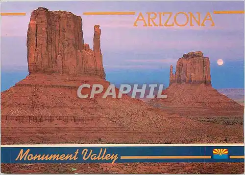 Cartes postales moderne Arizona Monument Valley The Navajo name for this spectacular valley is valley in the rocks