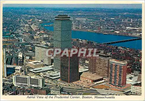 Cartes postales moderne Aerial view of the Prudential Center Boston Masschusetts