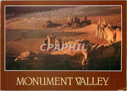 Cartes postales moderne Aerial View of the Monument Valley On the Arizona Utah border