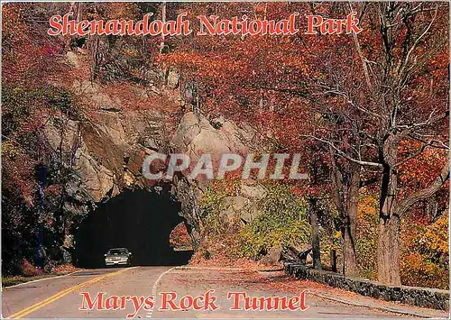 Cartes postales moderne Marys Rock Tunnel Shenandoah National Park Virginia