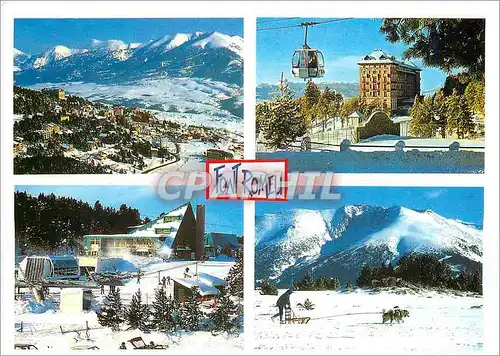 Cartes postales moderne Font Romeau Station climatique et de Sports d'hiver