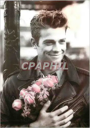 Cartes postales moderne Homme Fleurs