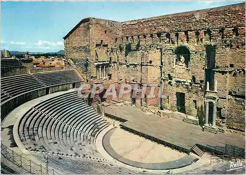 Moderne Karte Orange Vaucluse Theatre antique Ce monument adosse a la colline St Eutrope