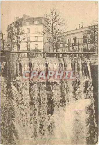 Cartes postales moderne Ecluse sur le canal Saint Martin Paris Publicite Laboratoires Kineseryl Boulevard Mortier Paris