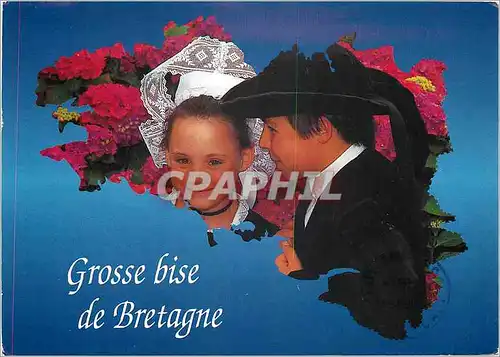 Cartes postales moderne Grosse bise de Bretagne