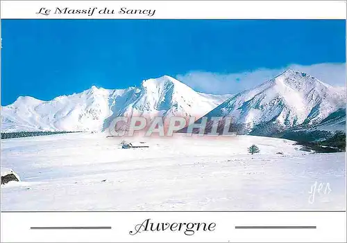 Cartes postales moderne Le Massif du Sancy Auvergne