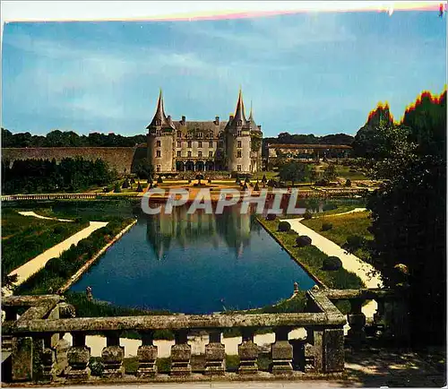 Cartes postales moderne Chateau de la Roche Courbon Forteresse feodale devenue noble maison de campagne Facade a galeroe