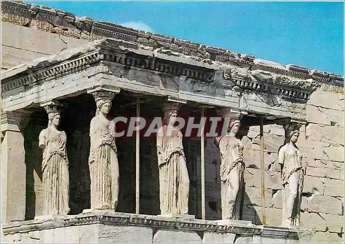 Cartes postales moderne Athenes Les Cariatides