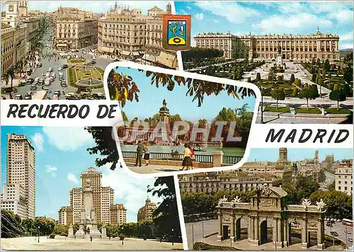 Cartes postales moderne Madrid Parque del Retiro