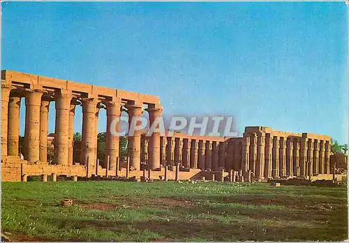 Cartes postales moderne Luxor Papyrus columns of Amun Temple