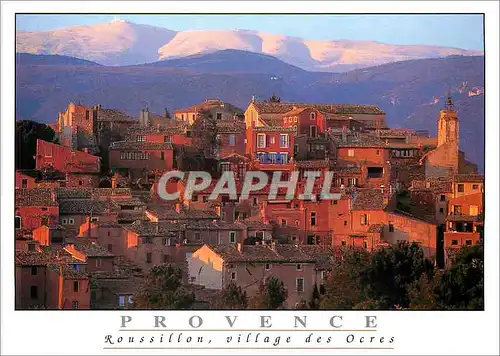 Cartes postales moderne Provence Alpes de Cote d'Azur Roussillon village des Ocres