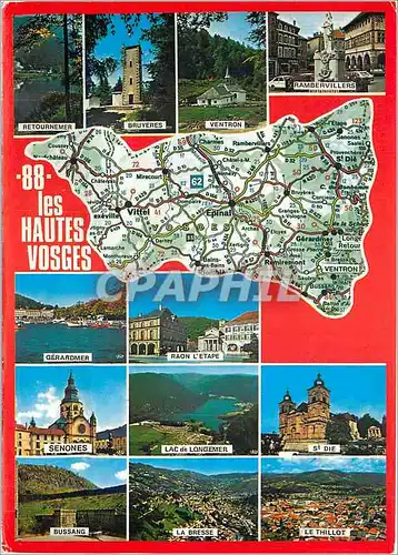 Cartes postales moderne Images de France Visitez Les Hautes Vosges Retournermer Bruyeres Ventron Rambervillers Gerardmer