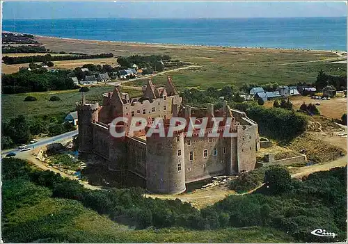 Cartes postales moderne Le chateau de Suscinio Morbihan Vue aerienne Classe monument historique