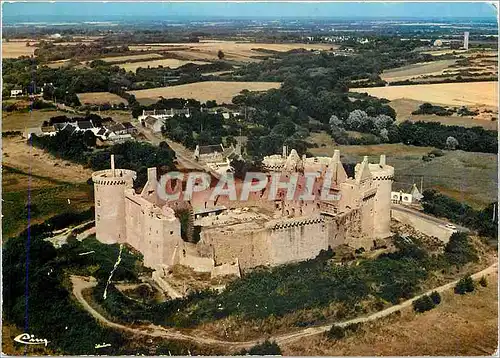 Moderne Karte Chateau de Suscinio Morbihan Classe Monument historique