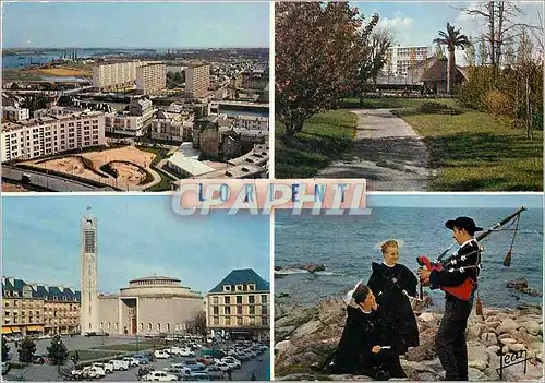 Cartes postales moderne Lorient Morbihan Vue generale sur la Rade Le Jardin du Faouedic