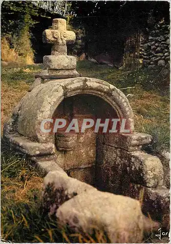 Cartes postales moderne La Bretagne en Couleurs Art Breton Fontaine Saint Philibert Tregunc