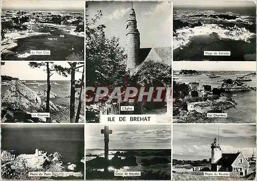 Cartes postales moderne Ile de Brehat Le Port Clos Plage de Kerzido