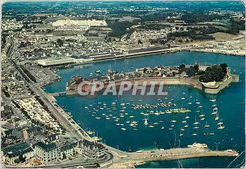 Cartes postales moderne Concarneau Vue generale aerienne