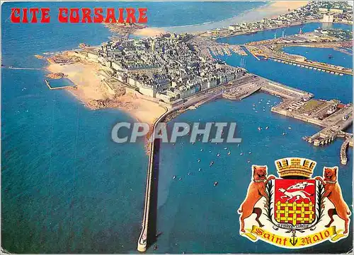 Cartes postales moderne Cote d'Emeraude Saint Malo Cite Corsaire