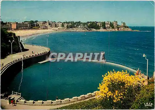 Cartes postales moderne Dinard Cote d'Emeraude La Plage de l'Ecluse La Piscine