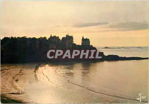 Cartes postales moderne Dinard L et V Coucher de Soleil