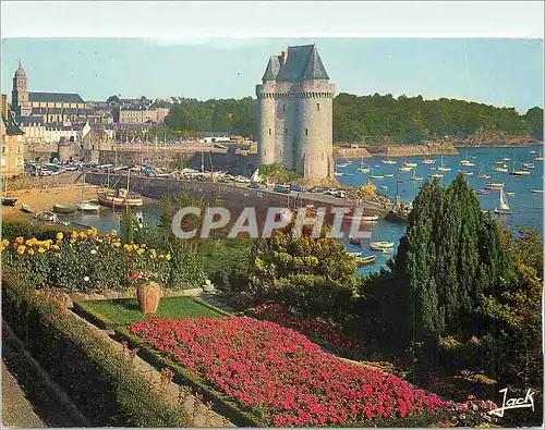 Cartes postales moderne La Cote d'Emeraude Saint Malo Cite Corsaire La Tour solidor a Saint Servan