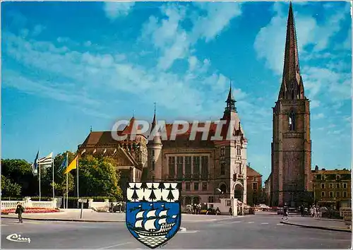 Cartes postales moderne Redon L et V L'Eglise St Sauveur