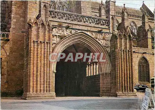 Cartes postales moderne La Bretagne Dol de Bretagne Ille et Vilaine Porche Saint Magloire