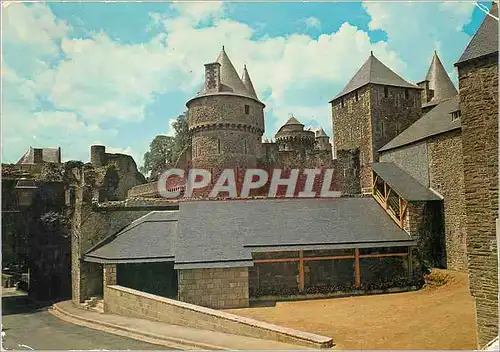 Moderne Karte Fougeres Ille et Vilaine La Maison des Artisans