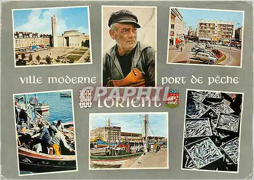 Cartes postales moderne Ville Moderne Port de Peche Lorient