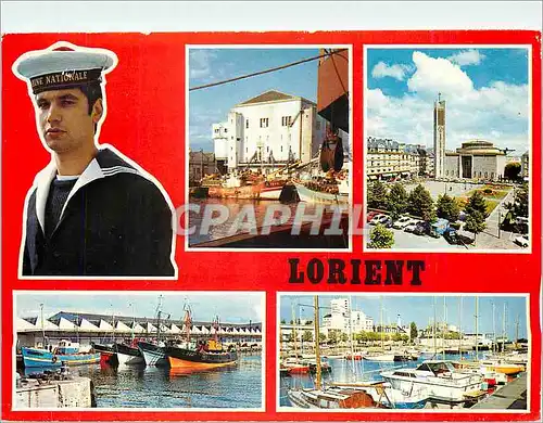 Cartes postales moderne Lorient