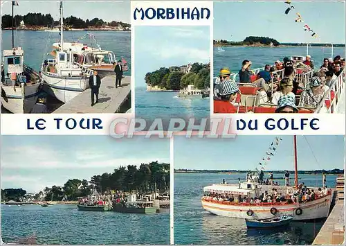 Cartes postales moderne Morbihan Le Tour du Golfe