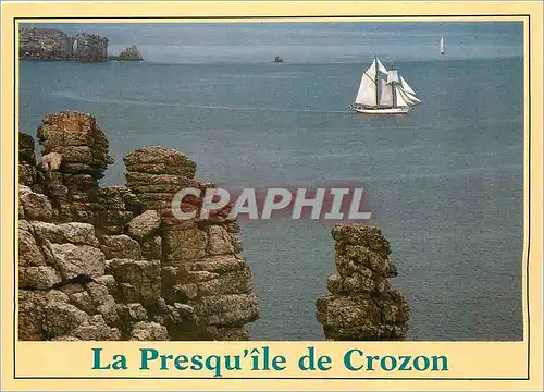Moderne Karte La Presqu'ile de Crozon
