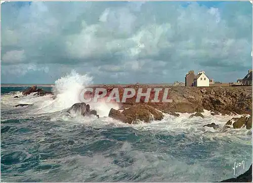 Cartes postales moderne La Bretagne Pittoresque Effet de Mer Penmarc