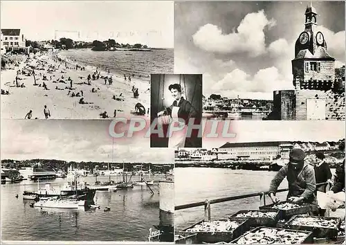 Cartes postales moderne Concarneau Finistere La Plage