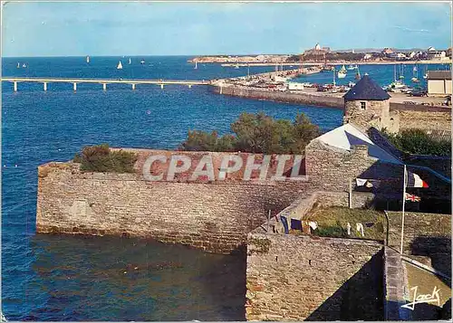 Cartes postales moderne Roscoff Vieux Remparts le port et l'Estacade