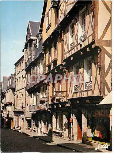 Cartes postales moderne Morlaix Vieilles maisons de la rue du Mur