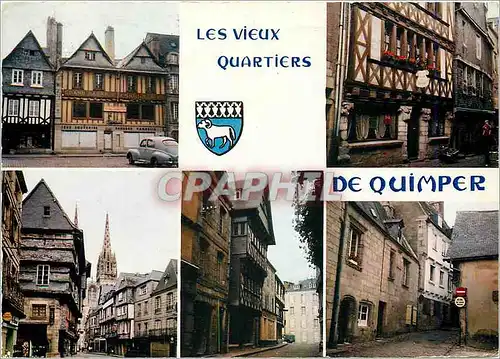Cartes postales moderne Les Vieux Quartiers de Quimper
