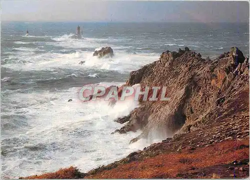 Cartes postales moderne Tempete sur la Pointe du Raz