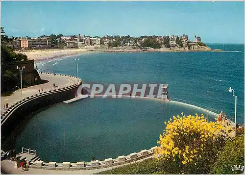 Cartes postales moderne Dinard Cote d'Emeraude La Plage de l'Ecluse La Piscine