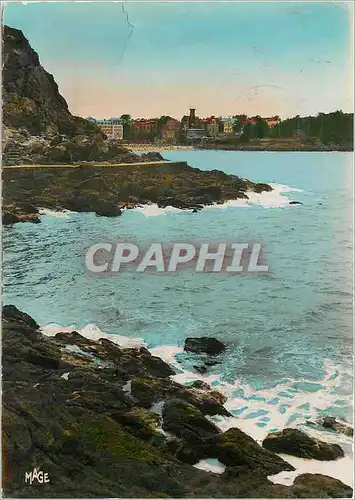 Cartes postales moderne Dinard Promenade La Mer Pointe du Moulinet