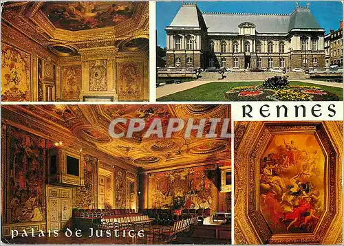 Cartes postales moderne Rennes Palais de Justice