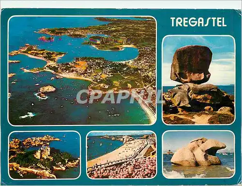 Cartes postales moderne La Cote de Granit Rose Tregastel