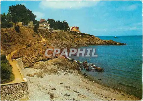 Cartes postales moderne Saint Quay Portrieux C du N La Pointe de la Roche Es Berbis Au premier plan