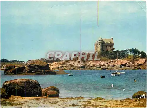 Cartes postales moderne La Bretagne La Cote de Granit Le Chateau de Costaeres C du N