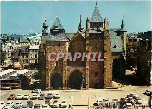 Cartes postales moderne Saint Brieuc La Cathedrale