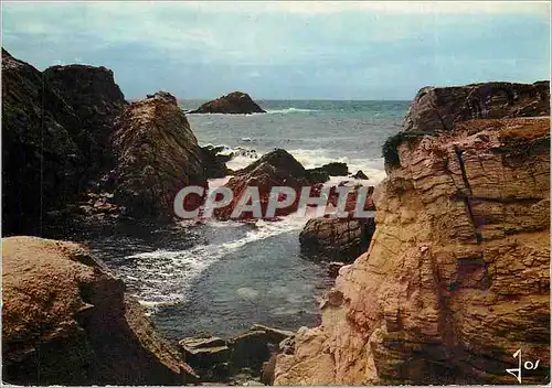 Cartes postales moderne Quiberon Morbihan Les Rochers de la Cote Sauveur