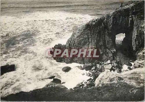 Cartes postales moderne Quiberon Effet de vagues a la Grotte de Kergroix