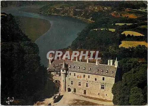 Cartes postales moderne Le Chateau de la Roche Jagu et les bords du Trieux